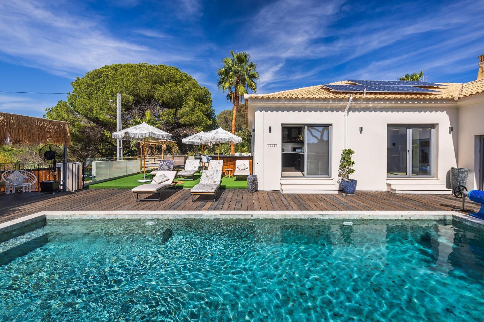 Casa Chameleon Villa Almancil Bagian luar foto