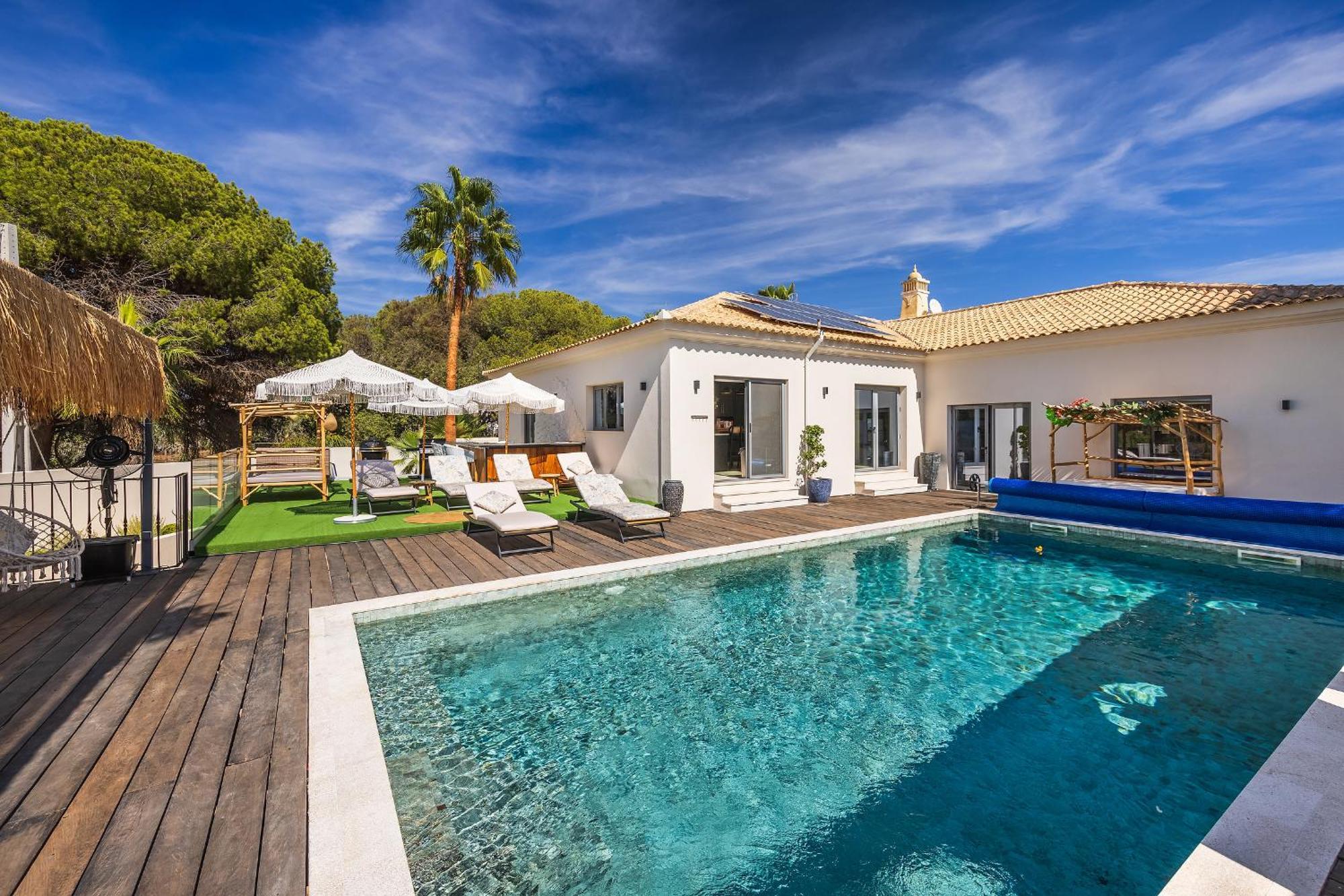 Casa Chameleon Villa Almancil Bagian luar foto
