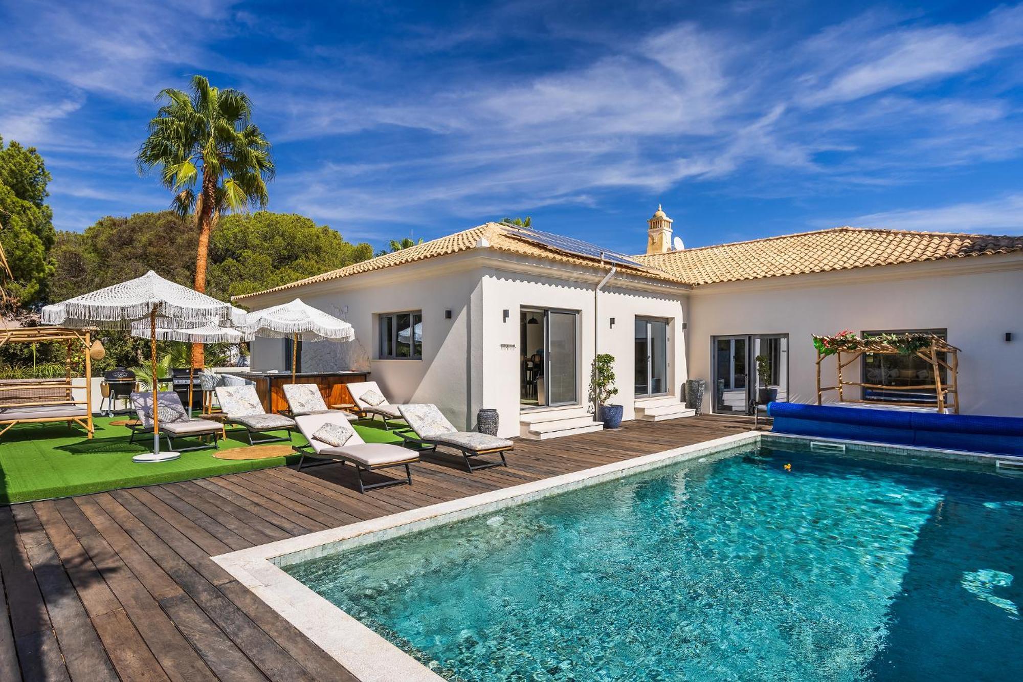Casa Chameleon Villa Almancil Bagian luar foto