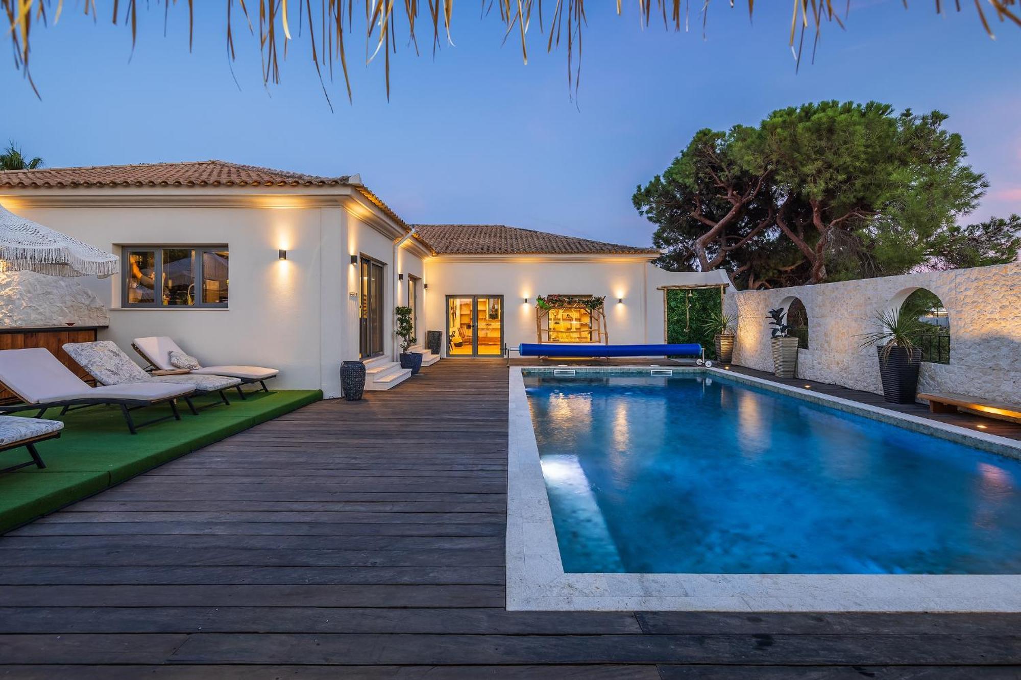 Casa Chameleon Villa Almancil Bagian luar foto