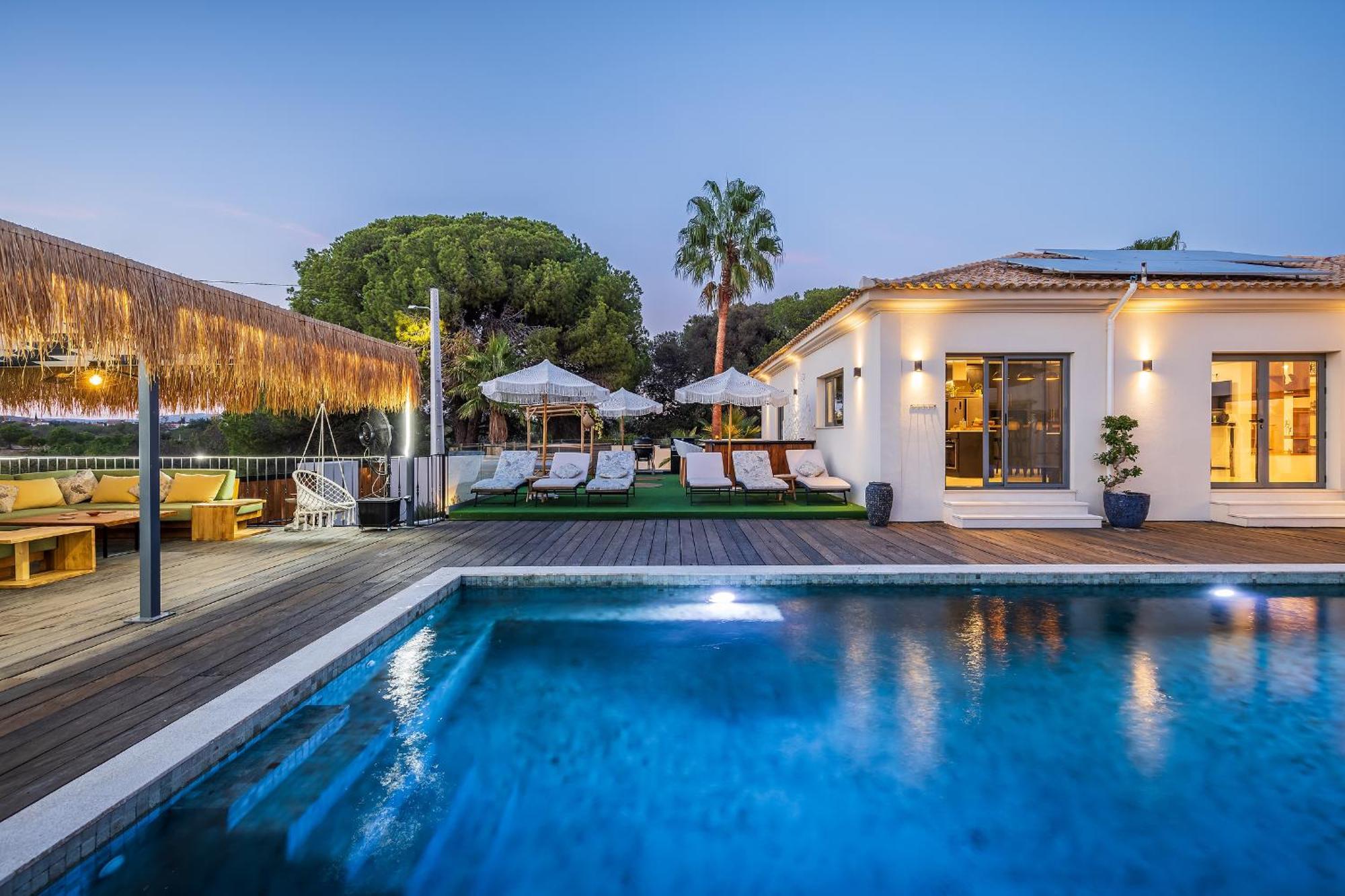Casa Chameleon Villa Almancil Bagian luar foto